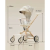 Xe đẩy bé sơ sinh G500-1 đa màu kèm bàn ăn dặm mới 2.024 - full hộp đã lăp sẵn - Giá 1.260.000₫ 7