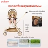 Xe Đẩy Bé V16 Plus Gấp Gọn Du Lịch - Mái Che, Bánh Xe EVA Êm Ái 4