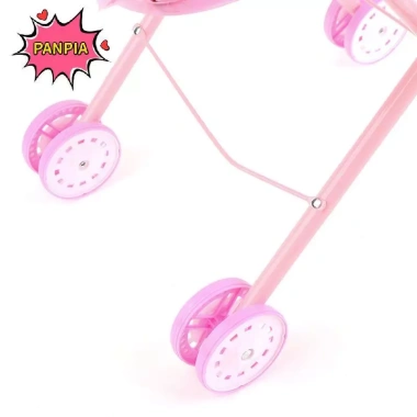 Xe đẩy búp bê 9-12 inch Kids Girl VN - Đỡ nhẹ, di chuyển dễ dàng, giá 157.740₫ 6