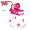 Xe đẩy búp bê 9-12 inch Kids Girl VN - Đỡ nhẹ, di chuyển dễ dàng, giá 157.740₫ 9