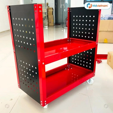 Xe đẩy đa năng 3 tầng 150kg Dụng cụ sửa chữa cơ khí nhập khẩu, giá 750,000 VND 2