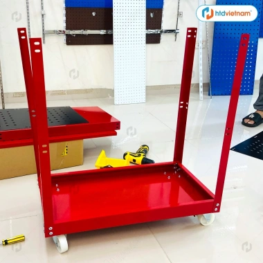 Xe đẩy đa năng 3 tầng 150kg Dụng cụ sửa chữa cơ khí nhập khẩu, giá 750,000 VND 8