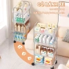Xe Đẩy Đa Năng Kệ Trong Suốt Nhiều Tầng Bánh Xe Đồ Ăn Nhẹ, Mỹ Phẩm Giá 98.000 7