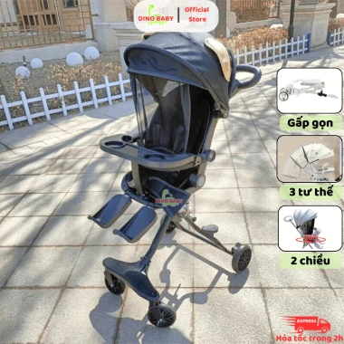 Xe đẩy DINO BABY M9, M8, M2 - 2 chiều 3 tư thế, ngã sâu, giảm sốc, giá 550.000₫