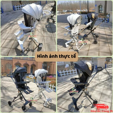 Xe đẩy DINO BABY M9, M8, M2 - 2 chiều 3 tư thế, ngã sâu, giảm sốc, giá 550.000₫