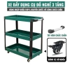 Xe đẩy đồ nghề 3 ngăn, 3 tầng nhập khẩu - Giá ưu đãi 659.000₫, chất lượng cao 2
