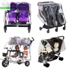 Xe đẩy đôi đa năng Dasbsug – Vỏ che mưa, vỏ chắn gió, an toàn, giá 235.929₫