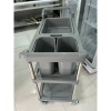 Xe đẩy dọn đồ ăn nhựa 3 tầng - Giá ưu đãi 1,280,000 VNĐ, di động, bền bỉ 3