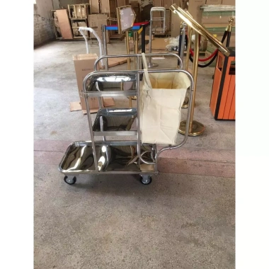 Xe đẩy dọn phòng khách sạn - Đa năng, chịu tải cao, giá ưu đãi 1.750.000 VND 2