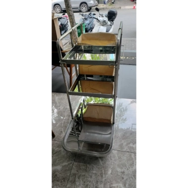 Xe đẩy dọn phòng khách sạn - Đa năng, chịu tải cao, giá ưu đãi 1.750.000 VND 6