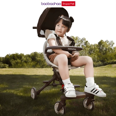 Xe Đẩy Du Lịch Baobaohao V7‑A Gấp Gọn 2 Chiều, Bánh EVA Êm Ái, Giá 1,025,000₫ 8