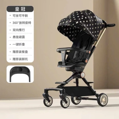 Xe đẩy du lịch gấp gọn MT1 V22 K1 - Xoay 360, đảo chiều, giá chỉ 950.000đ