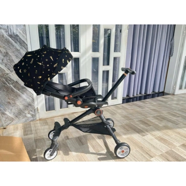 Xe đẩy du lịch gấp gọn MT1 V22 K1 - Xoay 360, đảo chiều, giá chỉ 950.000đ