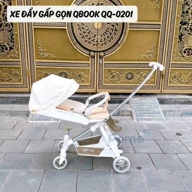 Xe đẩy du lịch gấp gọn Qbook cho bé – Siêu nhẹ, tiện lợi, giảm giá còn 3.55 triệu 3 Xe đẩy du lịch gấp gọn Qbook cho bé – Siêu nhẹ, tiện lợi, giảm giá còn 3.55 triệu 3