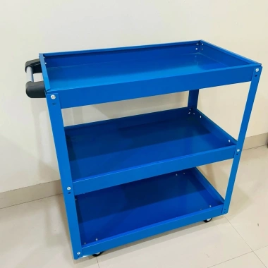 Xe đẩy dụng cụ 3 tầng bánh xe xoay 360 độ dễ di chuyển - Giá chỉ 515.000₫ 8 Xe đẩy dụng cụ 3 tầng bánh xe xoay 360 độ dễ di chuyển - Giá chỉ 515.000₫ 8