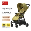 Xe đẩy em bé Baby Good A2 nhẹ gập một nút, 4 bánh, ngồi và nằm - di động 4