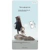 Xe đẩy em bé Baby Good A2 nhẹ gập một nút, 4 bánh, ngồi và nằm - di động 8