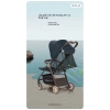 Xe đẩy em bé Baby Good A2 nhẹ gập một nút, 4 bánh, ngồi và nằm - di động 9