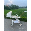Xe đẩy G500-1 bé sơ sinh, gấp gọn, đảo chiều, 3 tư thế, khay ăn, 1.250.000₫ 9
