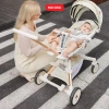 Xe đẩy gấp gọn 2 chiều G500 3 tư thế nằm ngả, kèm bàn ăn và mái che, 1.380.000 VND 6