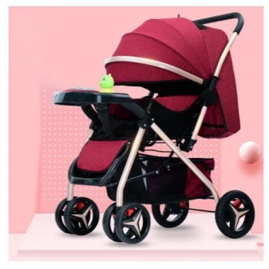 Xe đẩy gấp gọn 2 chiều MC6.886 cho bé 0‑36 tháng, cao cấp, giá 990.000₫