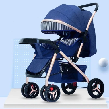 Xe đẩy gấp gọn 2 chiều MC6.886 cho bé 0‑36 tháng, cao cấp, giá 990.000₫