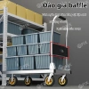 Xe đẩy gấp gọn 600kg - Xe kéo hàng sàn sắt cỡ lớn, nâng tay đa năng, giá 378.800₫ 5