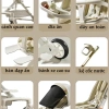 Xe đẩy gấp gọn bé Beige - Đảo chiều, 3 tư thế, tặng khay ăn và Lò Xo, giá 629.000₫ 2