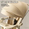 Xe đẩy gấp gọn bé Beige - Đảo chiều, 3 tư thế, tặng khay ăn và Lò Xo, giá 629.000₫ 6