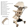 Xe đẩy gấp gọn bé Beige - Đảo chiều, 3 tư thế, tặng khay ăn và Lò Xo, giá 629.000₫ 10