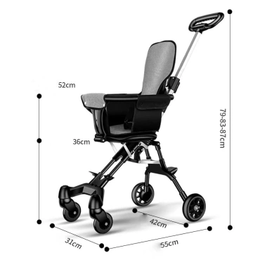 Xe đẩy gấp gọn cao cấp Michibaby cho bé - Siêu nhẹ, an toàn, giảm giá 350k 7 Xe đẩy gấp gọn cao cấp Michibaby cho bé - Siêu nhẹ, an toàn, giảm giá 350k 7