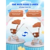 Xe đẩy gấp gọn Chilux M22 - Ghế xoay 2 chiều, mái che tùy chỉnh linh hoạt, giá ưu đãi 1.179.000 VND 4