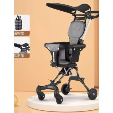 Xe đẩy gấp gọn cho bé 0-3 tuổi có đệm ghế nhẹ tiện du lịch giá chỉ 299.000₫ 6 Xe đẩy gấp gọn cho bé 0-3 tuổi có đệm ghế nhẹ tiện du lịch giá chỉ 299.000₫ 6
