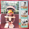 Xe đẩy gấp gọn cho bé sơ sinh M9 K8 K1, có khay ăn, đồ chơi nhạc, 0‑48 tháng - Giảm giá 550k 2