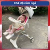 Xe đẩy gấp gọn cho bé sơ sinh M9 K8 K1, có khay ăn, đồ chơi nhạc, 0‑48 tháng - Giảm giá 550k 5