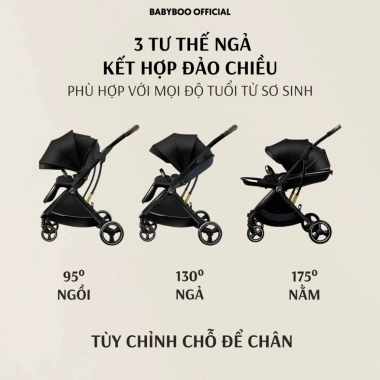 Xe đẩy gấp gọn COBALLE đa năng, đảo chiều, màn che kín toàn thân, Bảo hành 2 năm - 2.58 triệu 4
