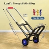 Xe Đẩy Gấp Gọn Đa Năng - Khung Thép Chịu Lực, Chống Gỉ, Kèm Dây Buộc, Hành Lý & Mua Sắm 3