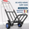 Xe Đẩy Gấp Gọn Đa Năng Khung Thép Chịu Lực Sơn Chống Gỉ Tặng Dây Buộc Dùng cho Hành Lý và Chợ