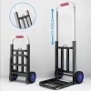Xe Đẩy Gấp Gọn Đa Năng Khung Thép Chịu Lực Sơn Chống Gỉ Tặng Dây Buộc Dùng cho Hành Lý và Chợ 9