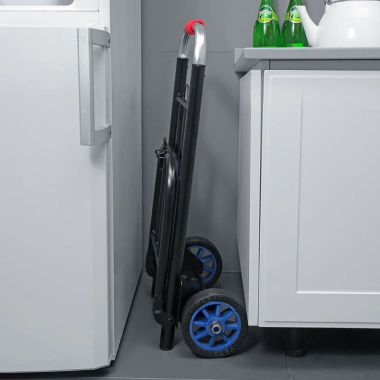 Xe Đẩy Gấp Gọn Đa Năng - Khung Thép Chịu Lực, Sơn Chống Gỉ, Tặng Dây Buộc, Giá 150.000₫