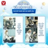 Xe Đẩy Gấp Gọn Đảo Chiều V‑Baby Q2 – Khung Thép Cacbon, Dây Khóa An Toàn, Đệm Da Xịn, Giá 850.000₫ 3