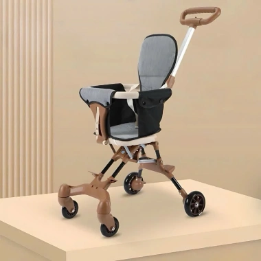 Xe đẩy gấp gọn du lịch cho bé – chính hãng, kèm đệm lót êm ái, 320.000VND 4