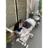 Xe đẩy gấp gọn du lịch G500 cho bé sơ sinh - 3 tư thế đảo chiều giảm xóc, tặng bàn ăn 9