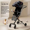Xe Đẩy Gấp Gọn Du Lịch M9 Xoay 360 - Ngồi/Nằm/Ngả Lưng Tiện Lợi DINO.KID 800k 10