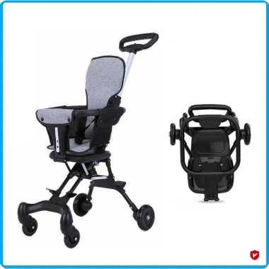 Xe Đẩy Gấp Gọn Forbic Cho Bé - Mái Che, Đệm Ngồi, Chính Hãng, Giá 349.999 VND 5