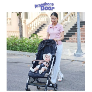 Xe đẩy gấp gọn GB Qbit All-City, thiết kế siêu gọn, chịu tải 30kg, giá 5,250,000 đồng