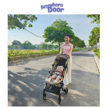 Xe đẩy gấp gọn GB Qbit All-City, thiết kế siêu gọn, chịu tải 30kg, giá 5,250,000 đồng