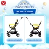 Xe Đẩy Gấp Gọn HỎA TỐC V-BABY Q2 Đảo Chiều Dây Khóa An Toàn Bệ Ngồi - 819k 2