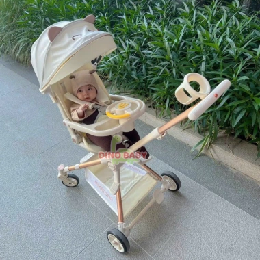Xe đẩy gấp gọn K8 K1 M2 M9 - kèm bàn ăn, vô lăng nhạc, BH 1 năm, Dino Baby, 550.000₫ 6 Xe đẩy gấp gọn K8 K1 M2 M9 - kèm bàn ăn, vô lăng nhạc, BH 1 năm, Dino Baby, 550.000₫ 6