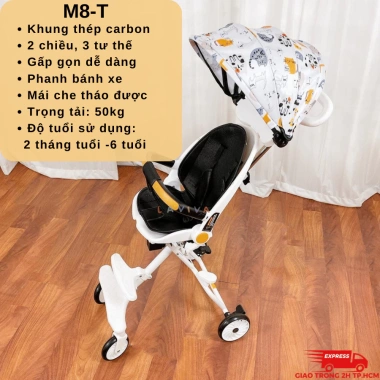 Xe đẩy gấp gọn LAVIVA M9 M8 M2 2 chiều 3 tư thế, cho bé 2 tháng‑6 tuổi, giá 550k 10 Xe đẩy gấp gọn LAVIVA M9 M8 M2 2 chiều 3 tư thế, cho bé 2 tháng‑6 tuổi, giá 550k 10